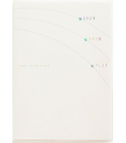 Amazon.co.jp: 高橋 手帳 2027年 A6 5年日記ポケット No.6 （2027年 1